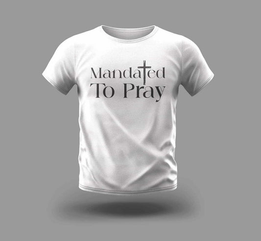 Mandated to Pray | Grey Print