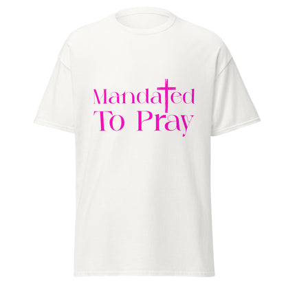 Mandated to Pray | Pink Print