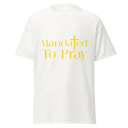 Mandated to Pray | Yellow Print