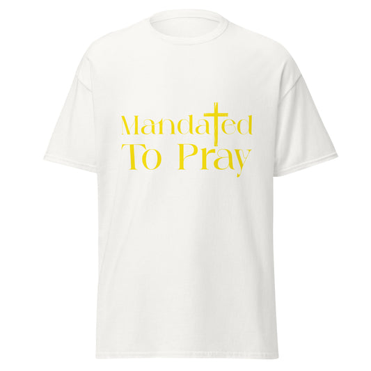 Mandated to Pray | Yellow Print